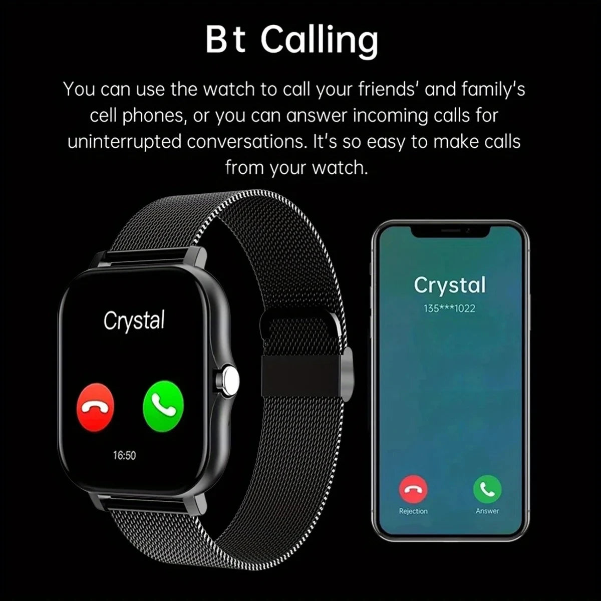 HD Bluetooth Sport Smartwatch