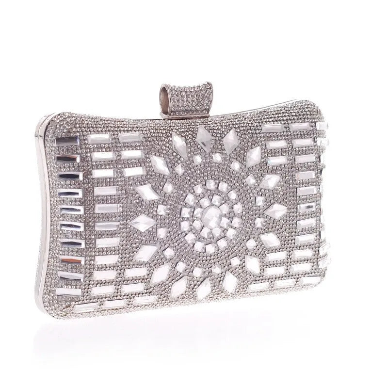 Rhinestone Diamond Clutch Bag