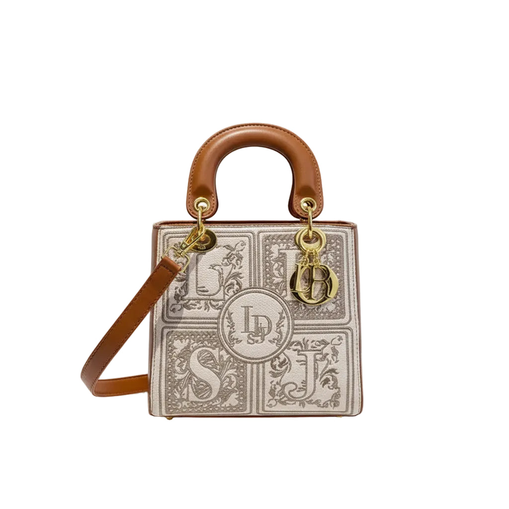 Royal Embroidery Crossbody Bag