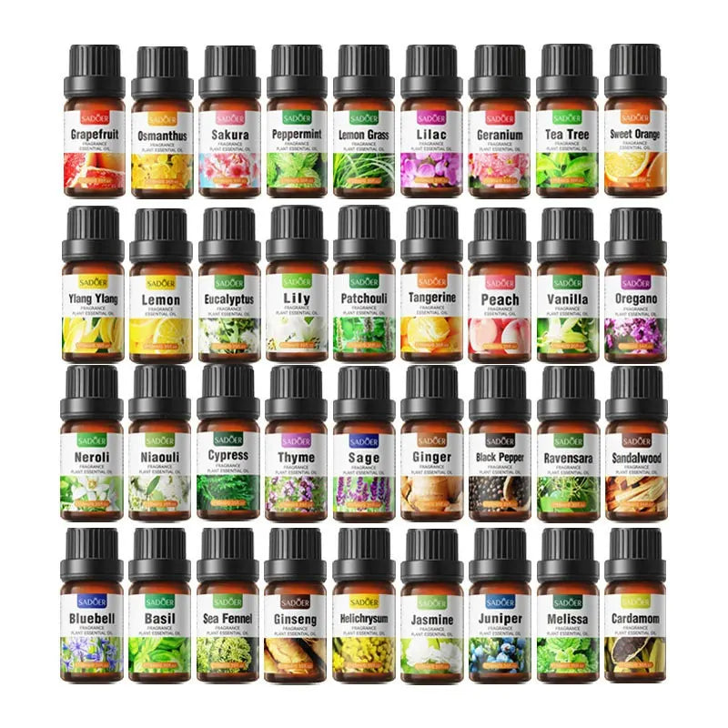 Organic Essential Oils Set