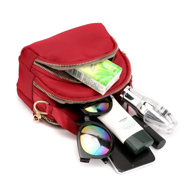 3-Layer Large Crossbody Handbag