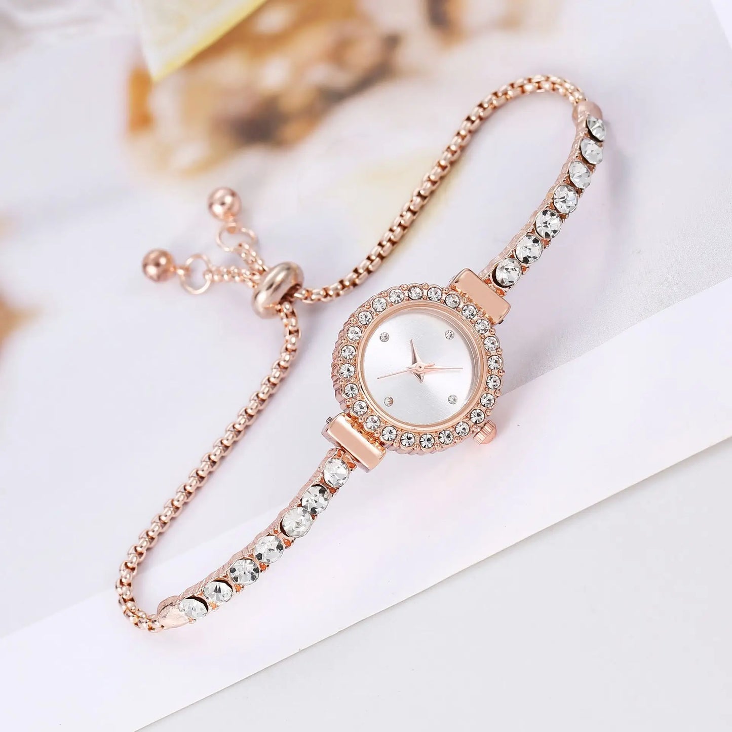 Women's Small Dial Bracelet Quartz Watch