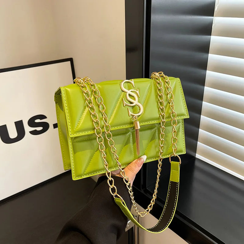 Argyle Crossbody Bag Metal