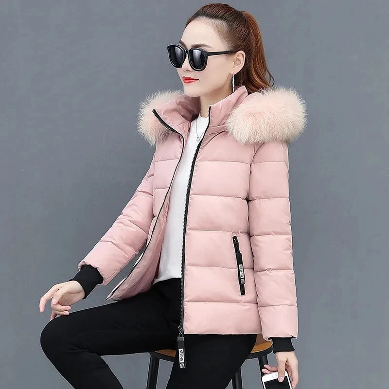 Korean Padded Women Parka