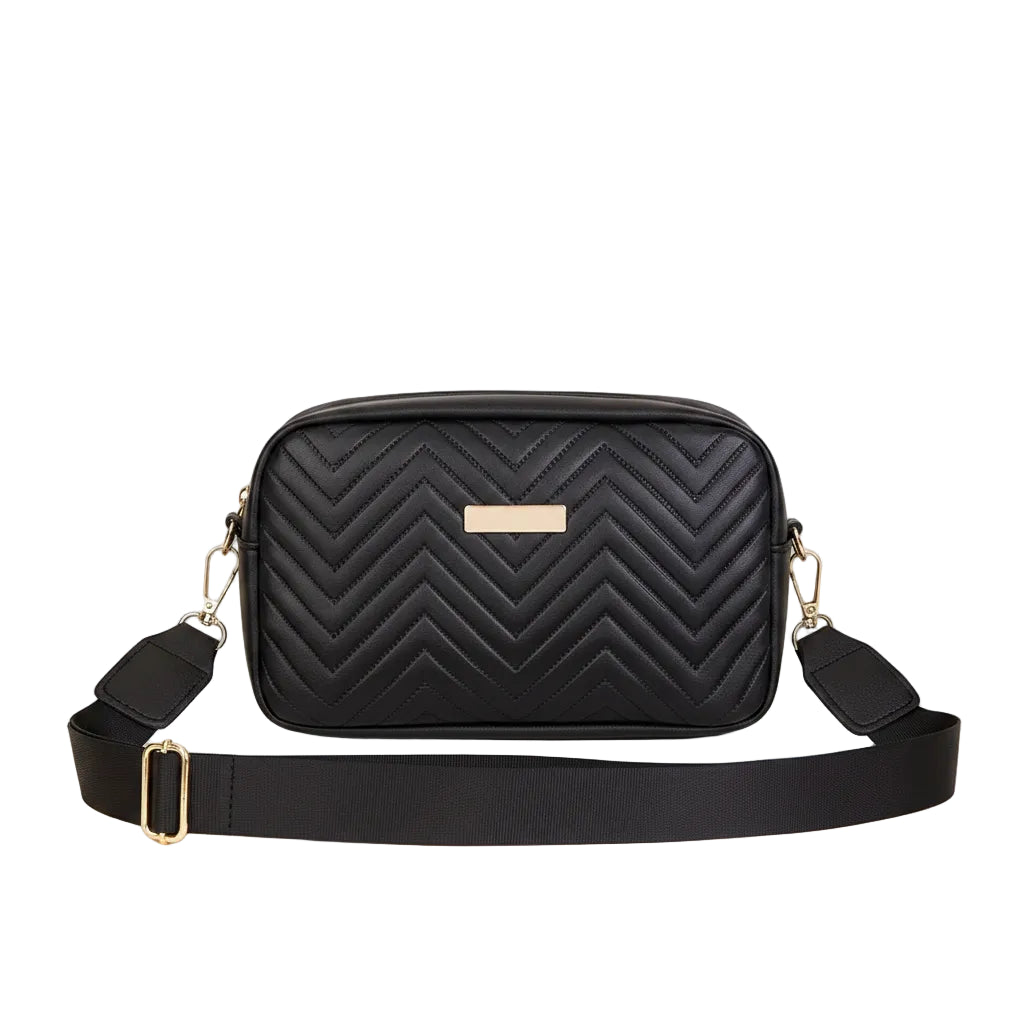 Quilted Mini Crossbody Wallet Bag