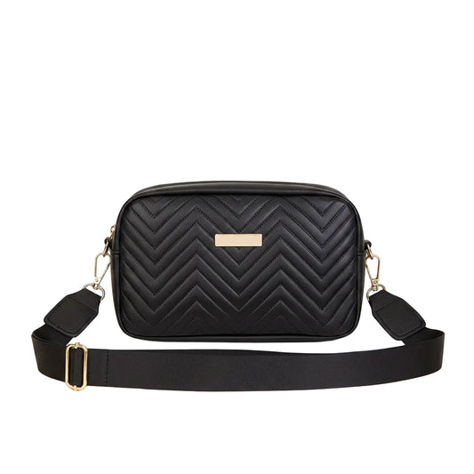 Quilted Mini Crossbody Wallet Bag