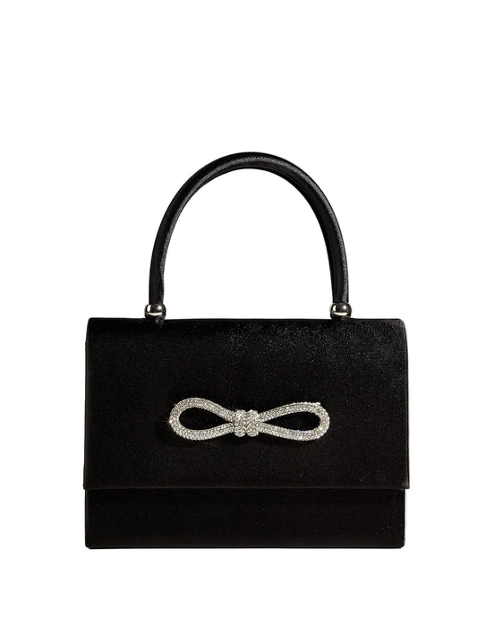 Bowknot Diamond Evening Clutch