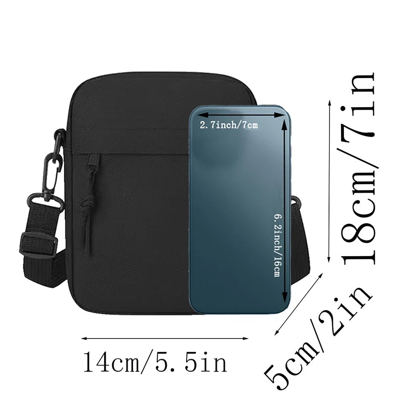 Lightweight Nylon Mini Crossbody Bag