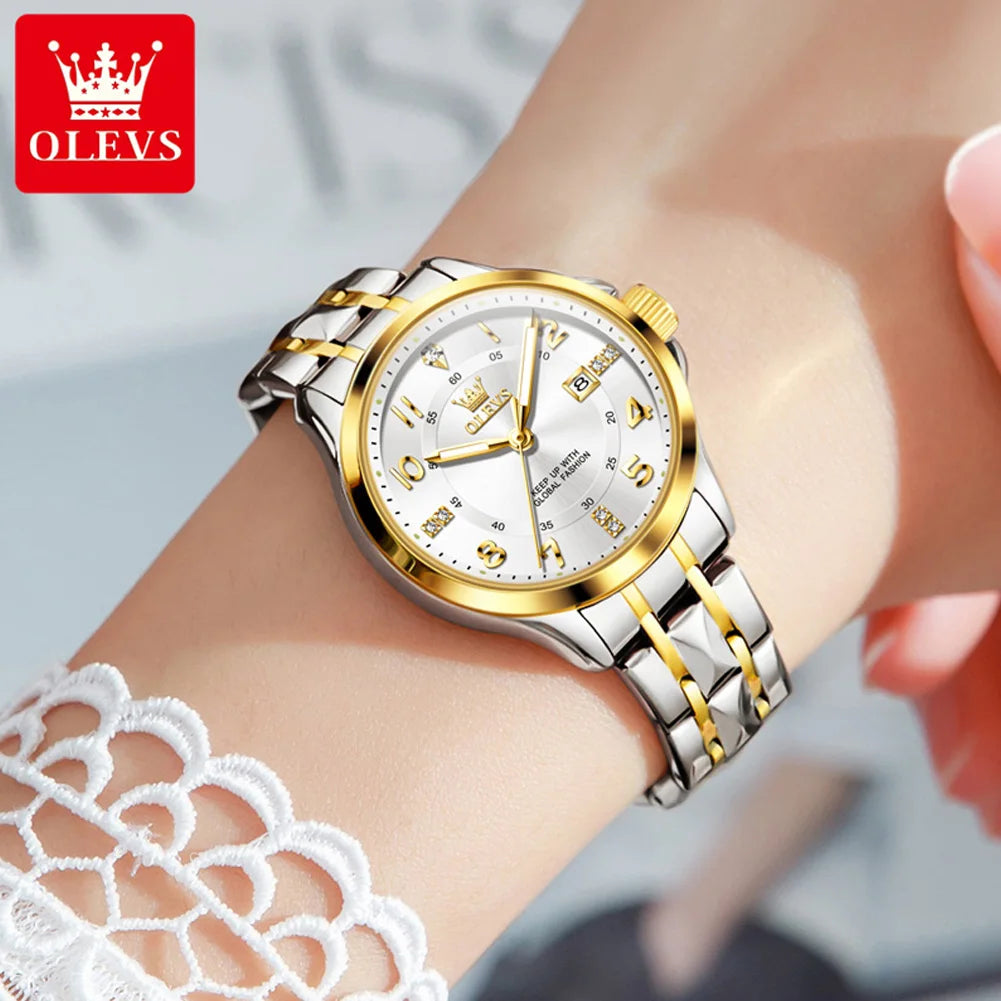 OLEVS Luminous Date Quartz Watch