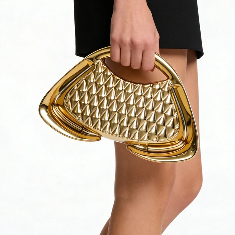 Chain Acrylic Evening Bag