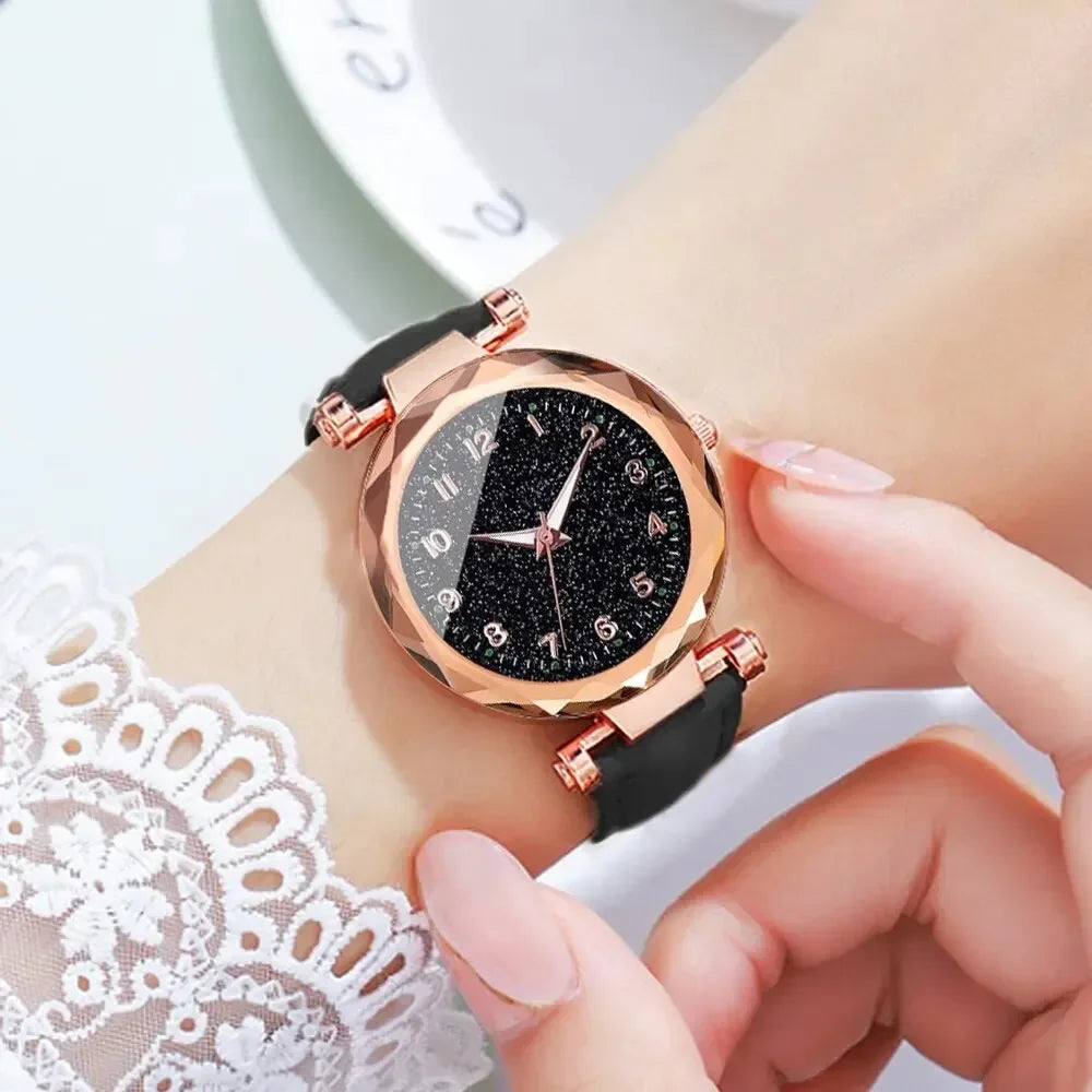 Women's Analog Watch Set (5pcs)