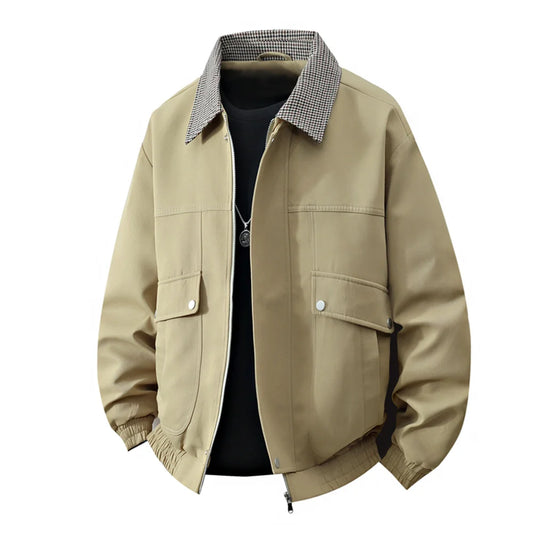 Plaid Retro Men Jacket