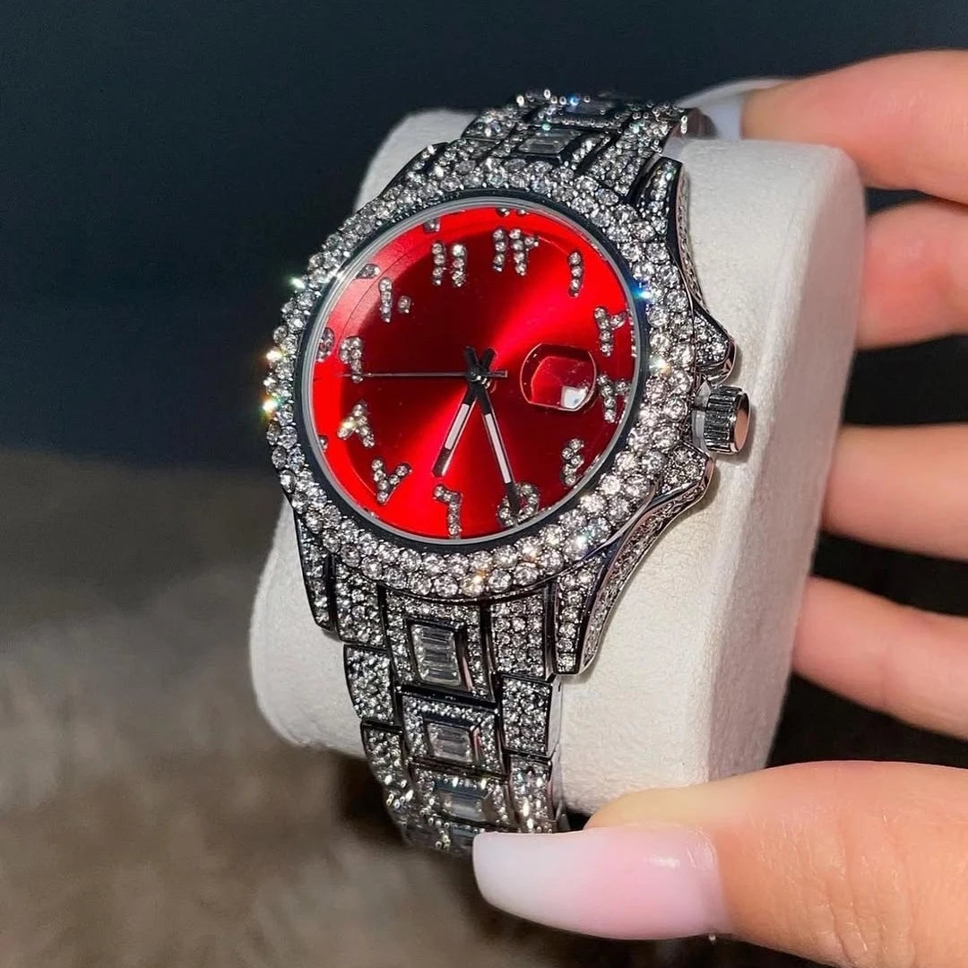 Red Diamond Women Watch