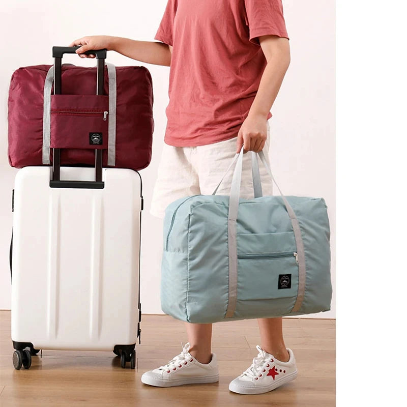 Foldable Nylon Travel Duffel Bag