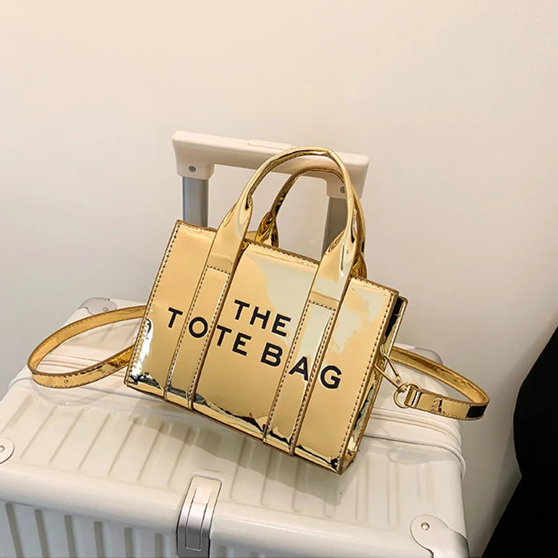 Women's Mini Crossbody Leather Tote Bag
