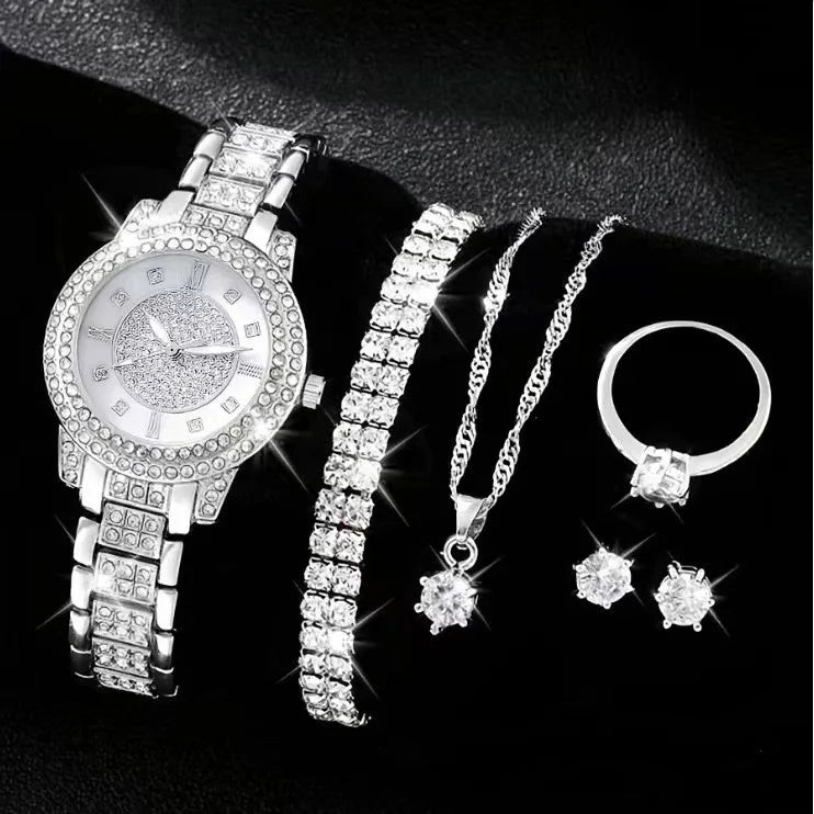6-Piece Bracelet Watch Set