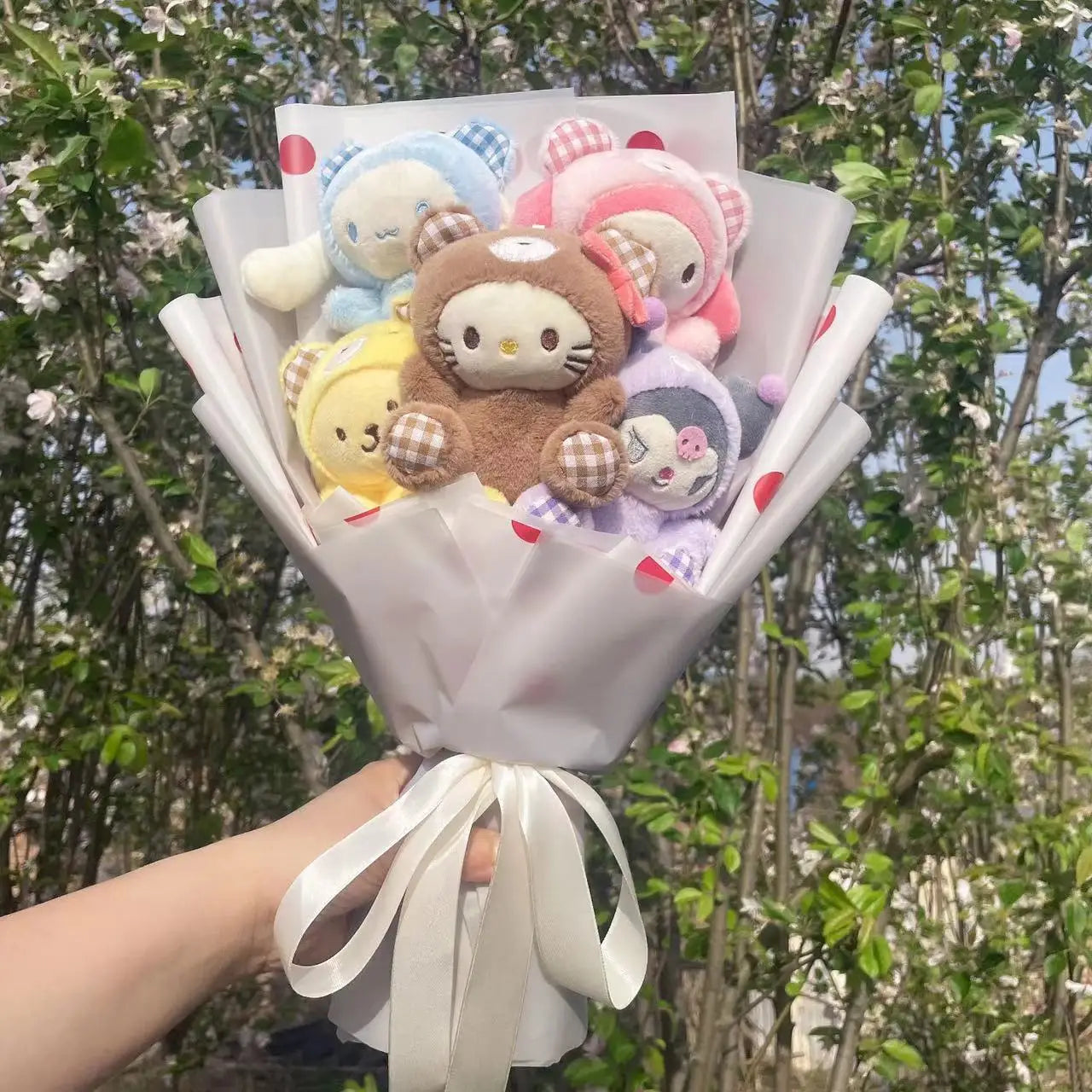 Plush Cartoon Bouquet Gift