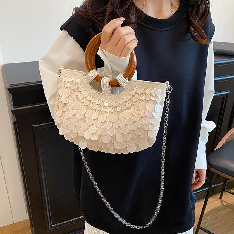 Shell Evening Clutch Bag