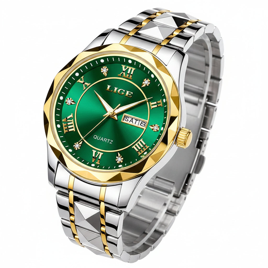 LIGE Chronograph Sport Men's Watch
