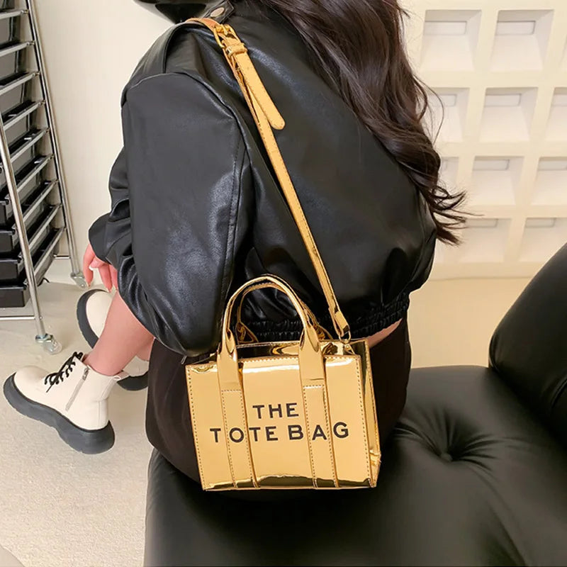 Women's Mini Crossbody Leather Tote Bag