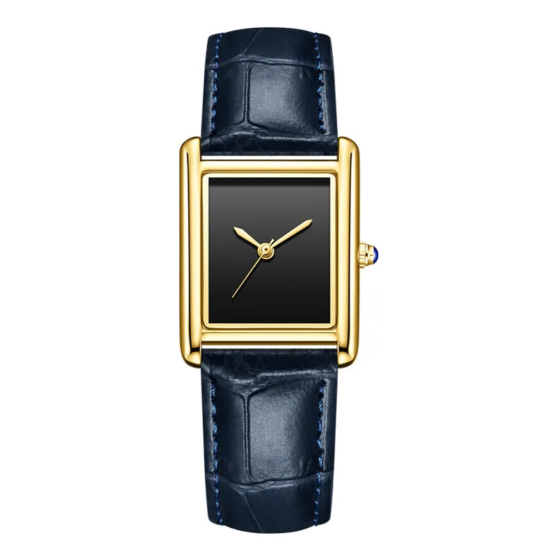 Couple Leather Quartz Watch Set