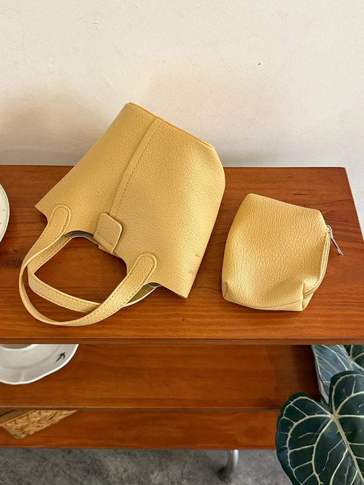Bucket Bag Shoulder Trendy