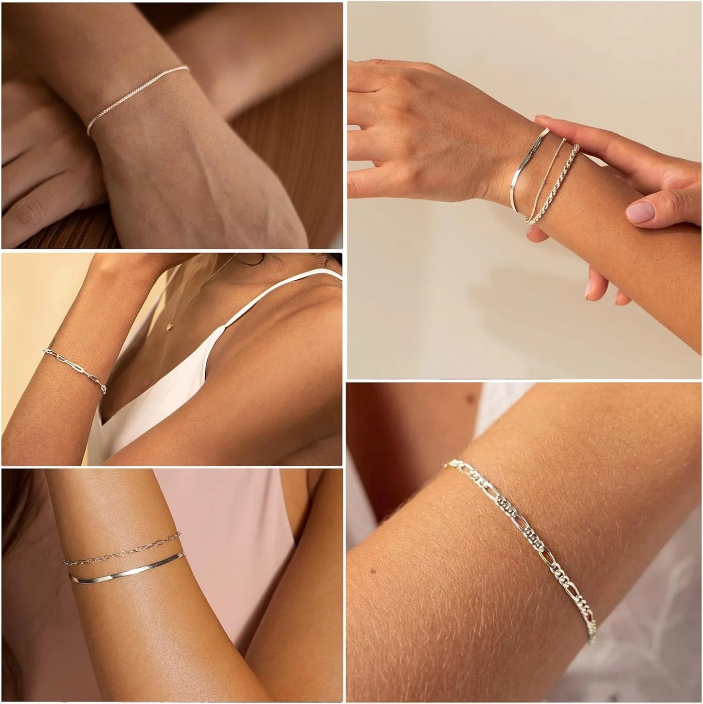 Sterling Silver Bracelet Gift Set