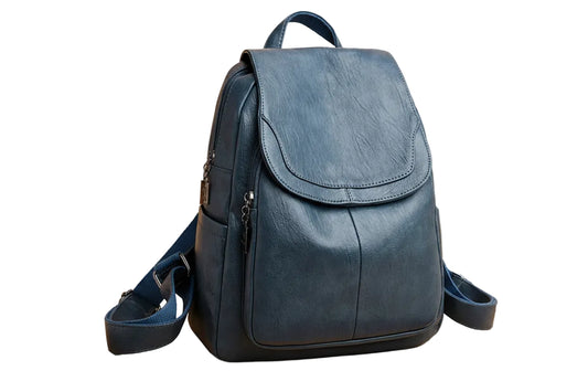Soft Leather Women Backpack