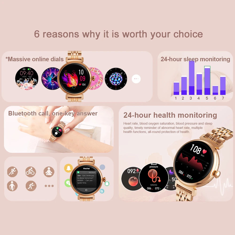 AMOLED Ladies Smart Watch