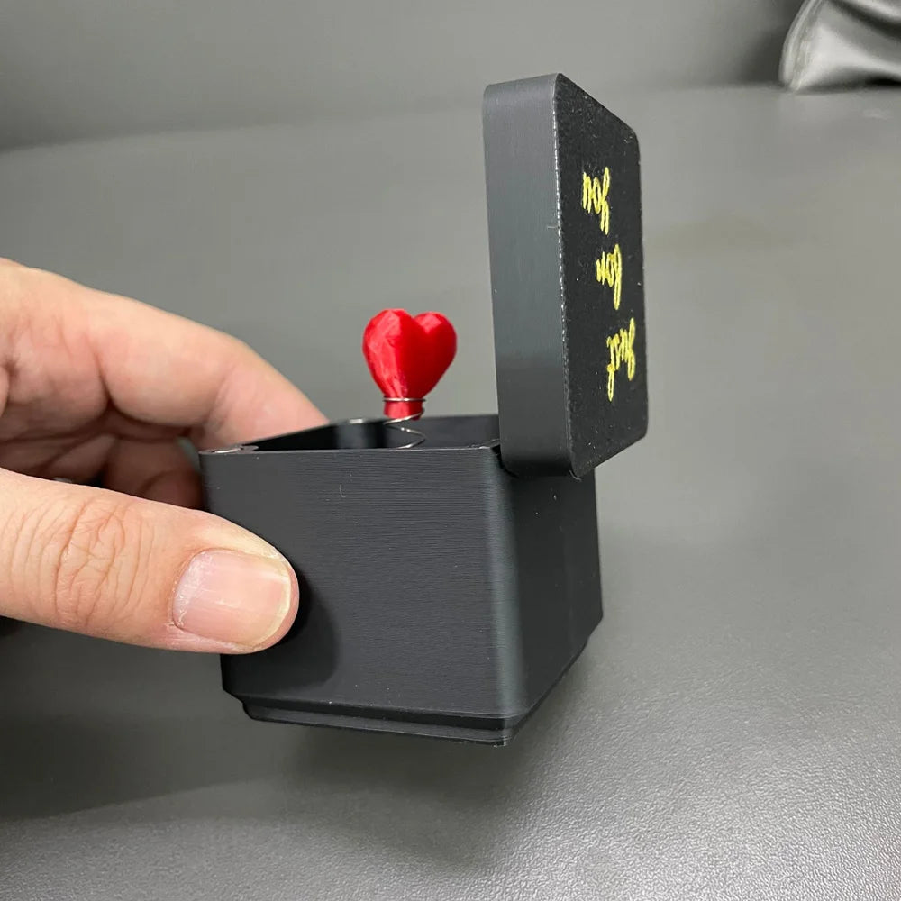 3D Surprise Pop Up Rose Gift Box