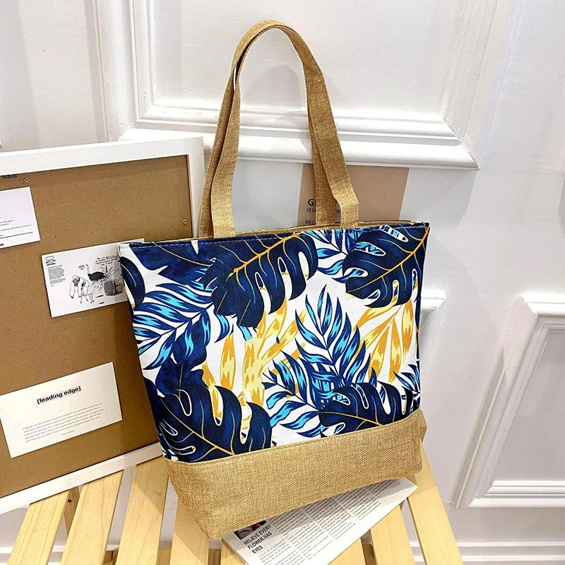 Floral Large Tote Shoulder Bag