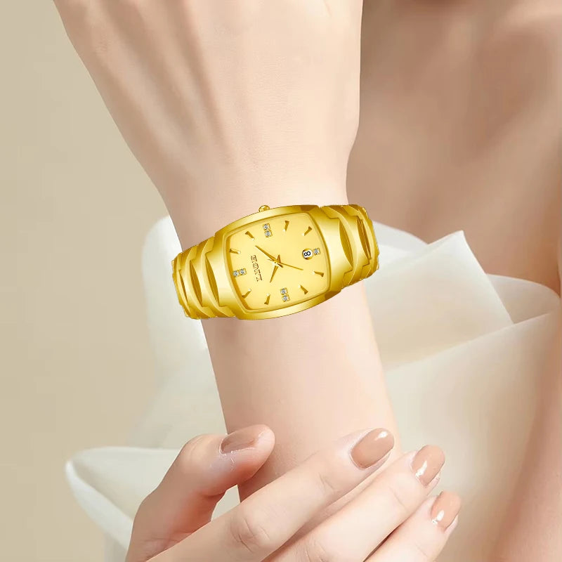 LIGE Calendar Steel Ladies Watch