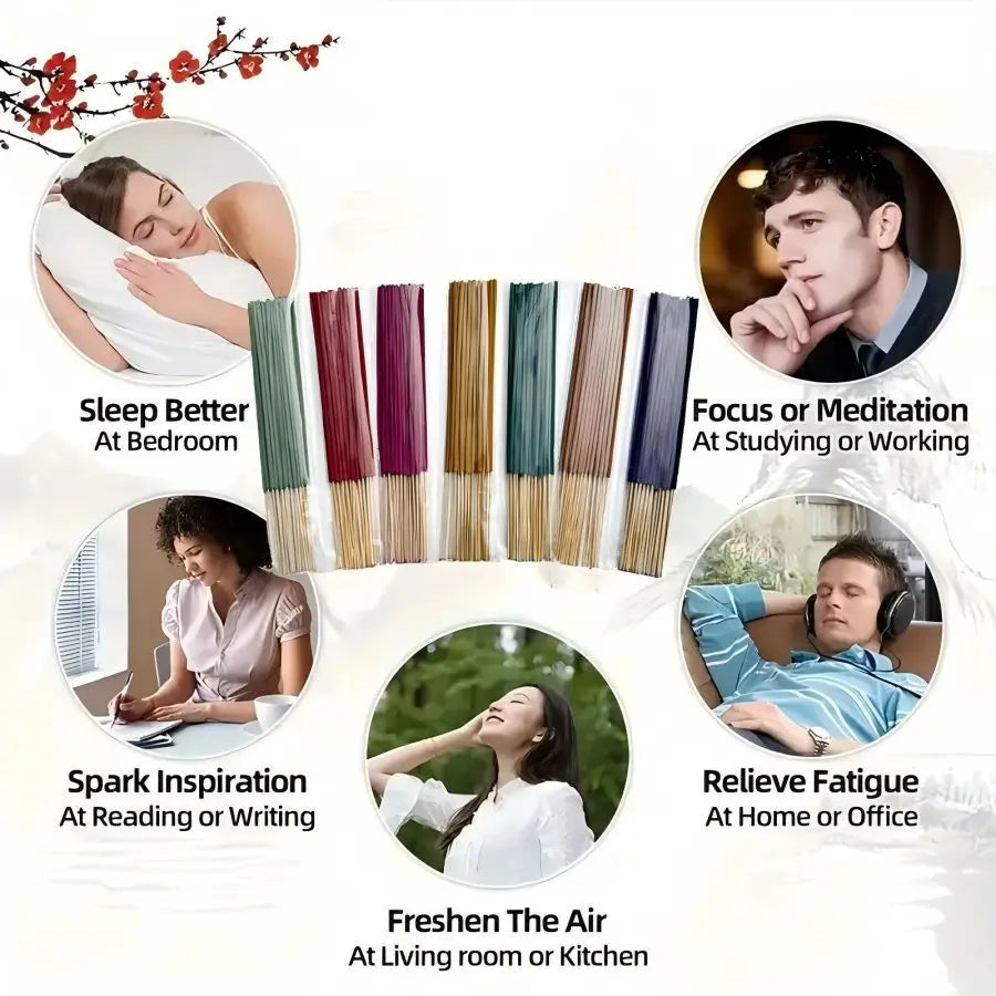 Floral Incense Home Fragrance Set