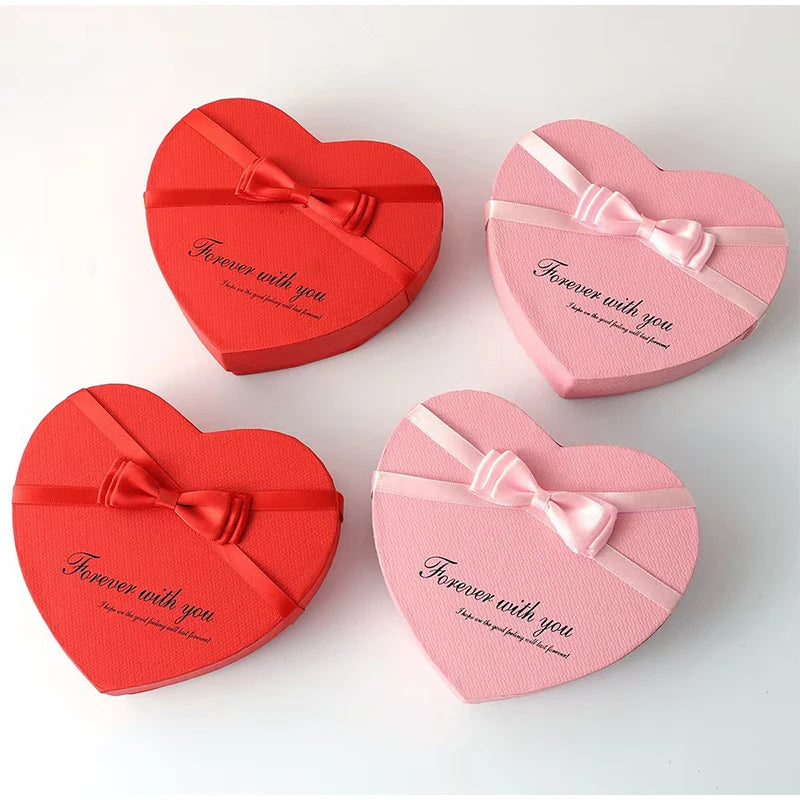 Artificial Rose Gift Box Bear Valentine
