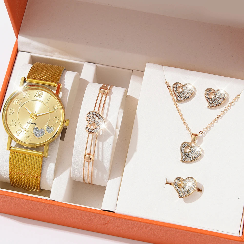 Women's Ceramic Bracelet Quartz Watch