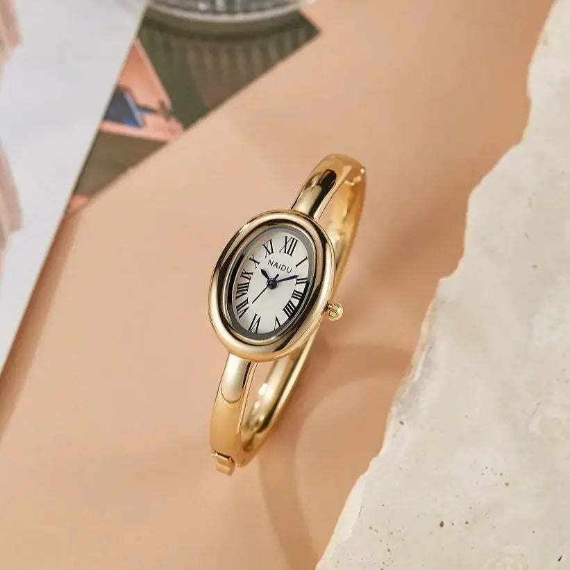 Roman Oval Bracelet Ladies Watch