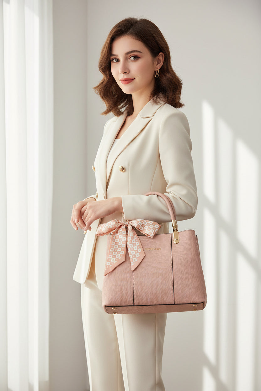 Women's Soft PU Leather Commuter Shoulder Bag