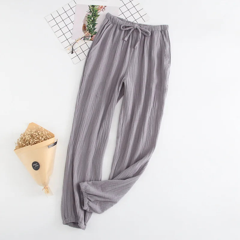 Japanese Cotton Gauze Pajama Pants
