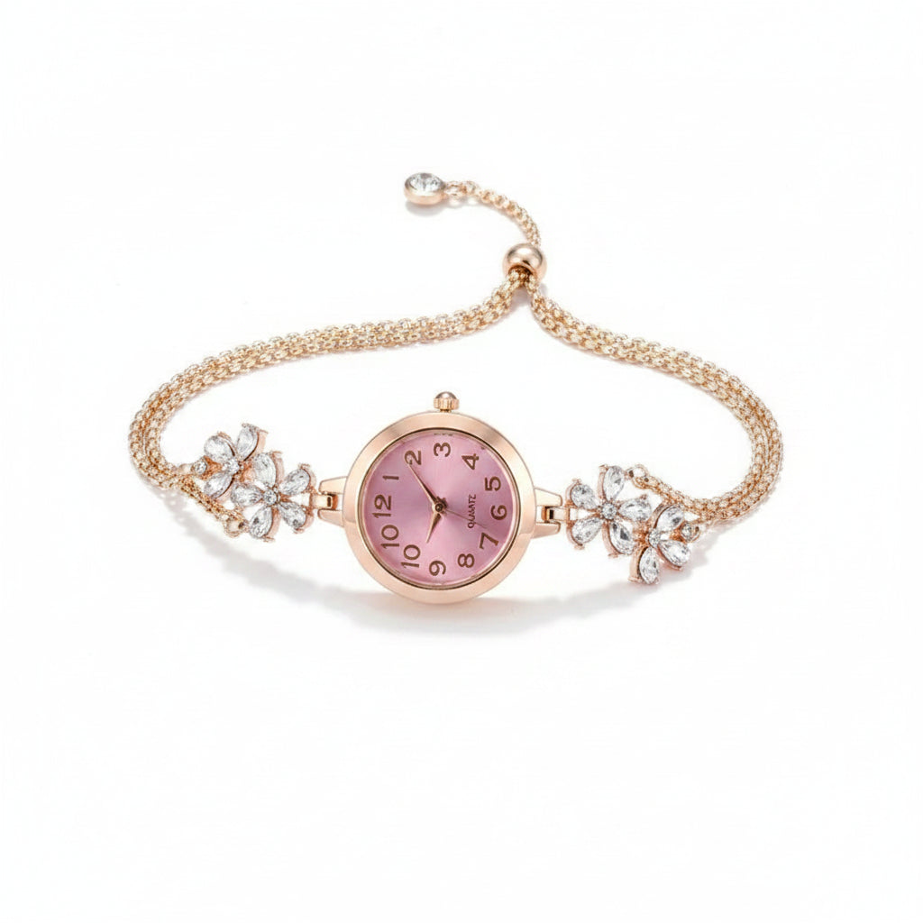 Women's Luxury Gold Bracelet Watch