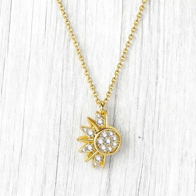 Sun Moon Couple Jewelry Set
