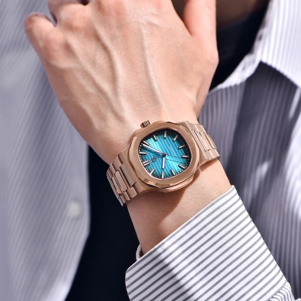 PAGANI Rose Gold Automatic Watch