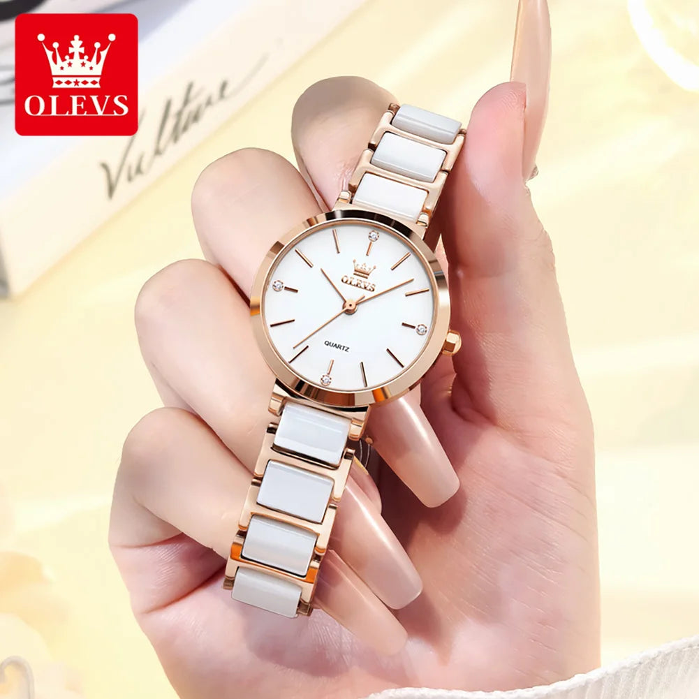 OLEVS Women's Luminous Quartz Watch Gift