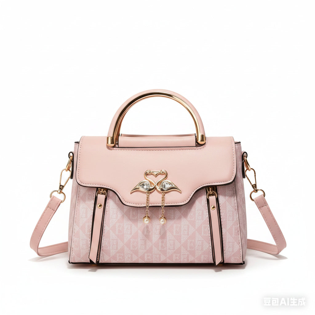 Women's Embossed Casual Crossbody Shoulder Bag