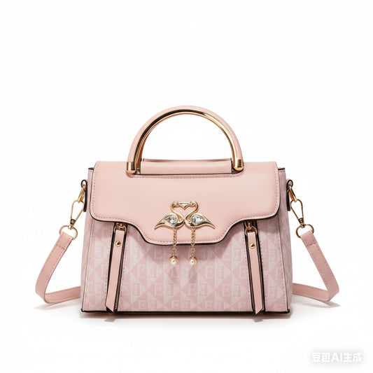Women's Embossed Casual Crossbody Shoulder Bag