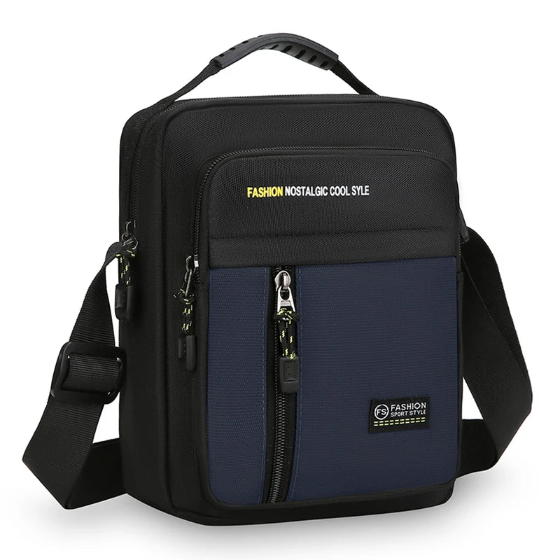 Men's Multi-Pocket Crossbody Bag