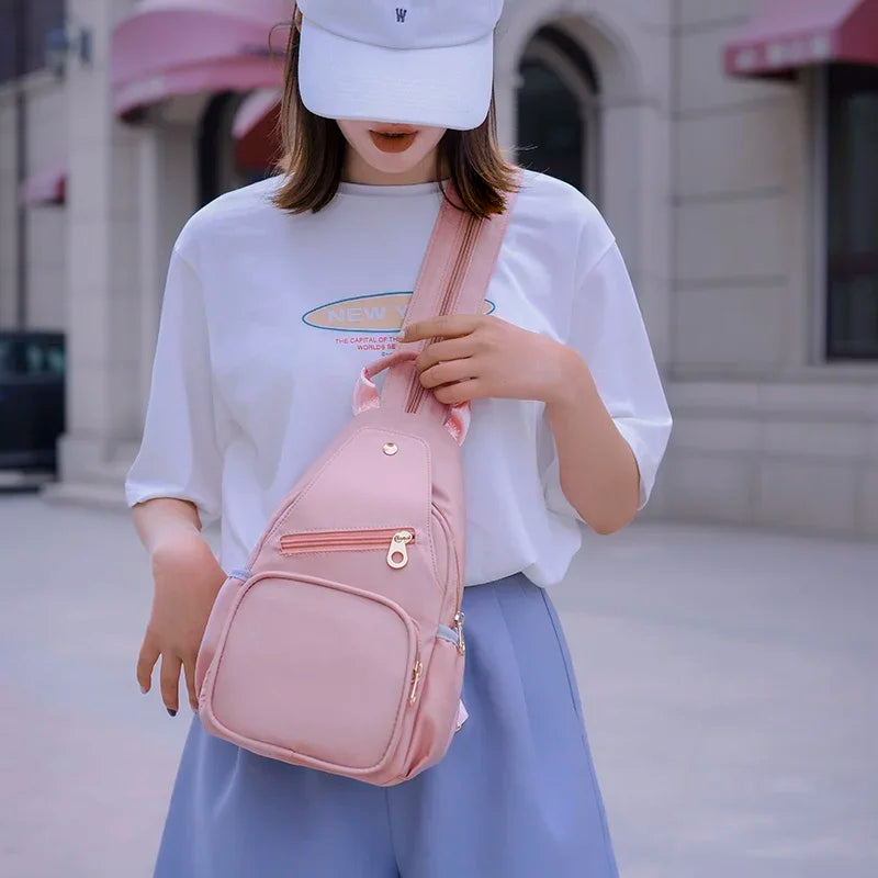PU Leather School Backpack