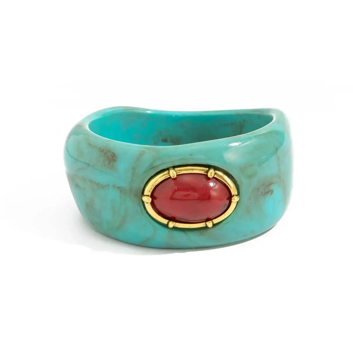 Chunky Resin Cuff Bracelet