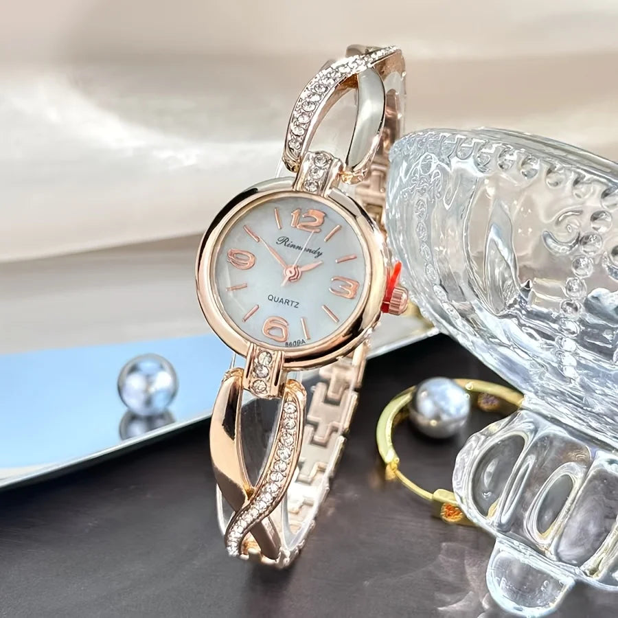 Arabic Dial Bracelet Quartz Watch