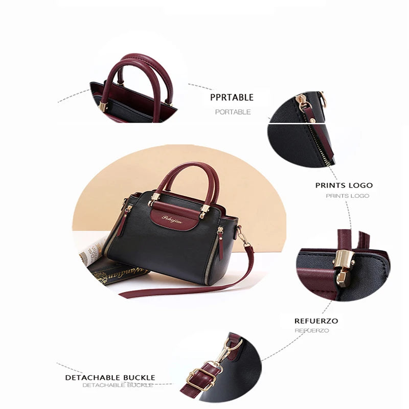 Color Block Shoulder Bag