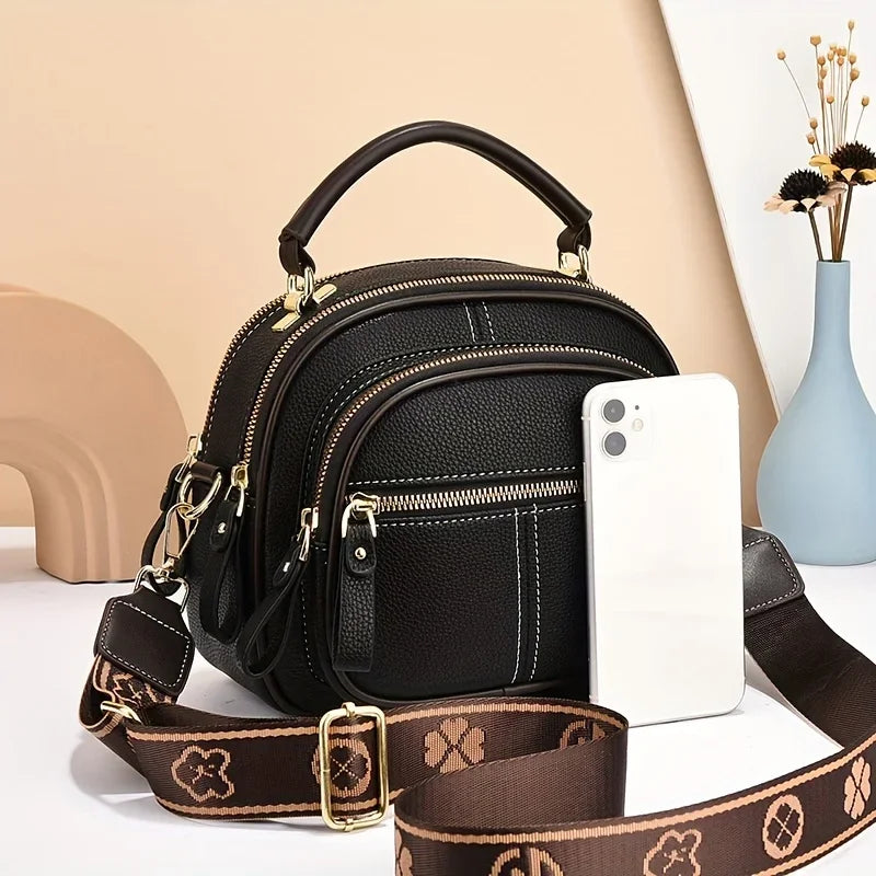 Flap PU Shoulder Bag